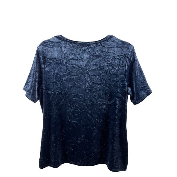 Chico's 3 Piece Clothing Lot Tops Blouses Size 1 Medium Career Casual Blue - Picture 9 of 16